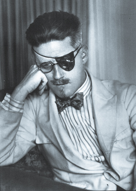 James Joyce portrait photo