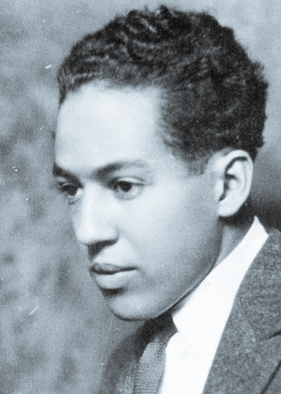 Langston Hughes portrait photo