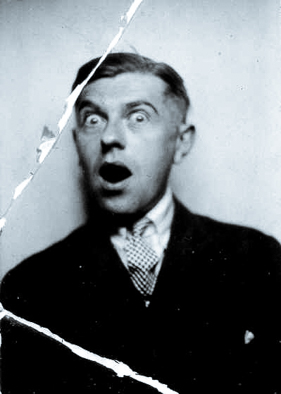 Rene Magritte portrait photo