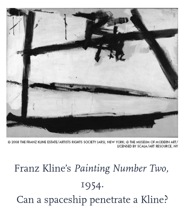Картина Франца Кляйна Номер Два, 1954.