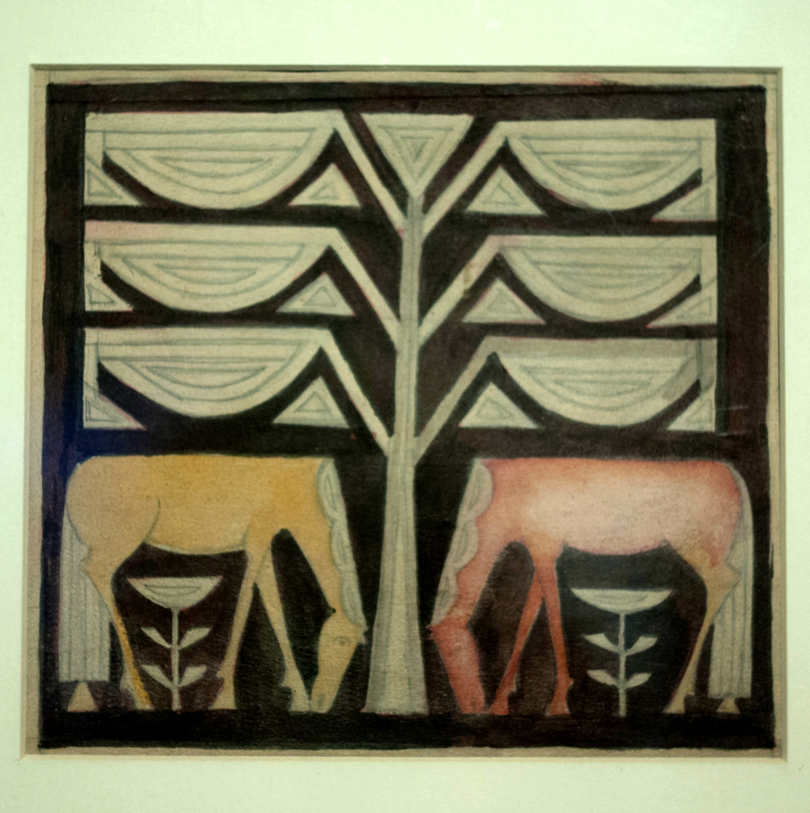 Photo of a painting from exhibition: Boychukism. Great Style Project.