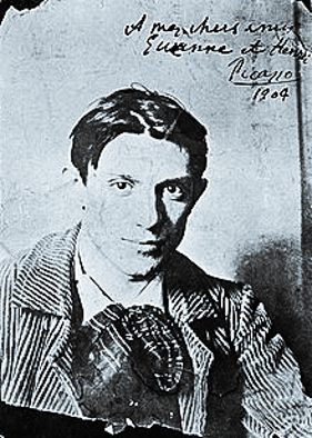 Pablo Picasso portrait photo