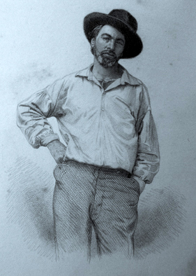 Walt Whitman portrait photo